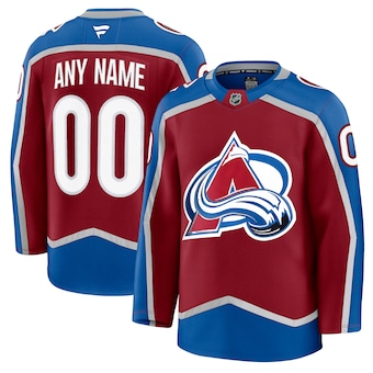 Custom Colorado Avalanche Jersey